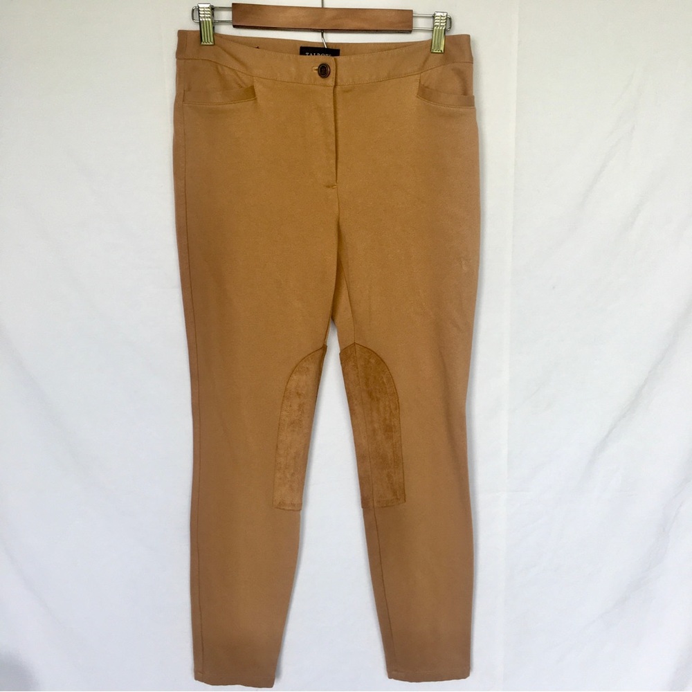 Women’s Talbots Equestrian Riding Pants Leather Patches Size 4